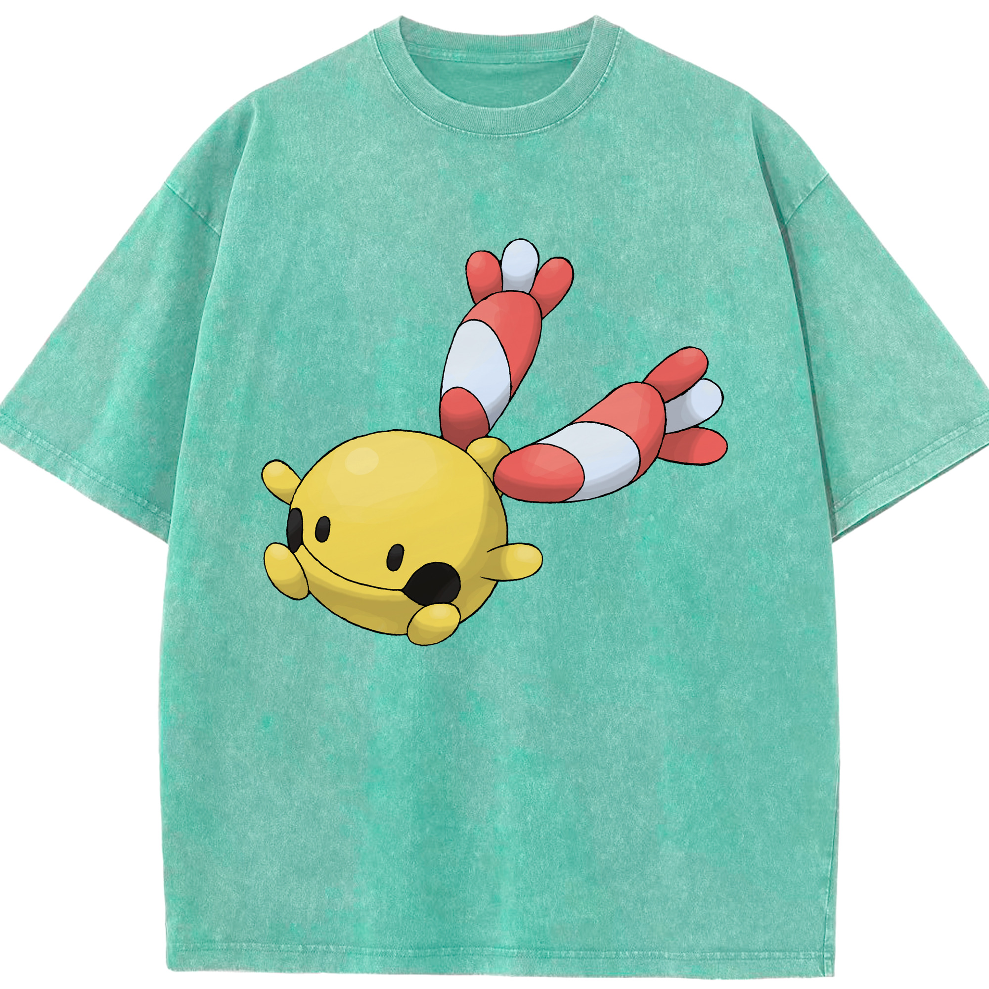 （画像用） ポケットモンスター Pokémon 綿100% ヴィンテージ風 半袖Tシャツ（フロントプリント）